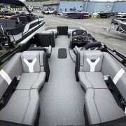 2026 Evotti 521QL Triple Pontoon Boat - Black/White